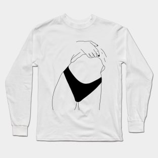 teasing girl Long Sleeve T-Shirt